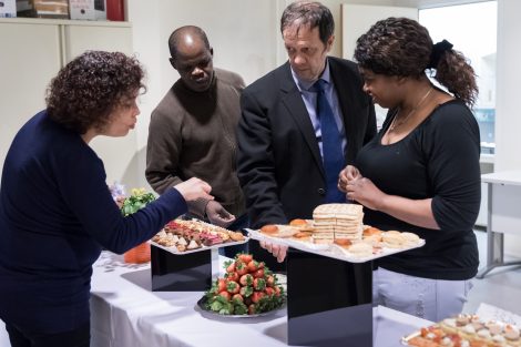 préparation buffet ESAT Le Colibri