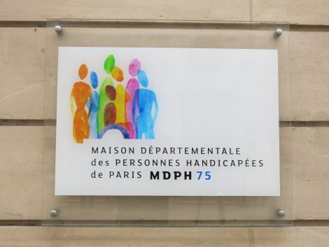 Panneau de la MDPH