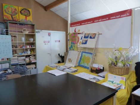 locaux APF ateliers peinture