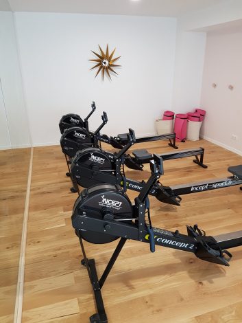 la salle de sport de la Maison Rose