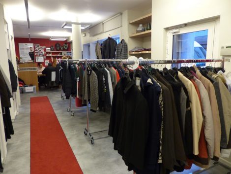 entrée de la boutique