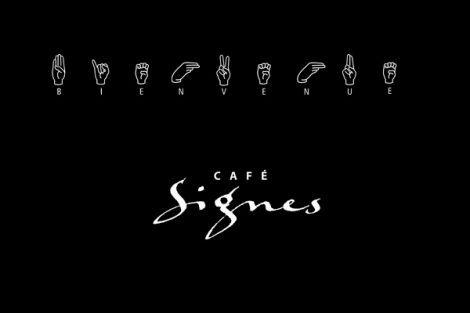 café signes