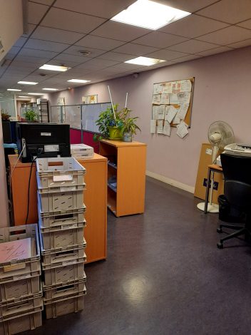 service courrier et numérisation