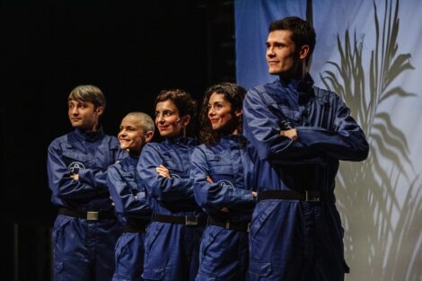 Photo de la troupe du spectacle Biosphère 